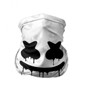 Бандана-труба 3D с принтом MARSHMELLO HALLOWEEN в Тюмени, 100% полиэстер, ткань с особыми свойствами — Activecool | плотность 150‒180 г/м2; хорошо тянется, но сохраняет форму | america | dj | halloween | marshmello | marshmello halloween | usa | америка | маршмелло | маршмелло хеллоуин | хеллоуин