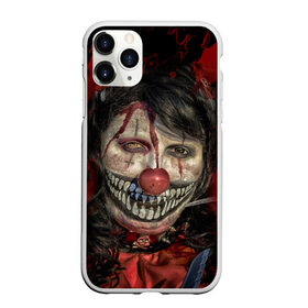 Чехол для iPhone 11 Pro Max матовый с принтом Зомби клоун в Тюмени, Силикон |  | 