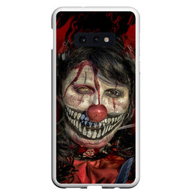 Чехол для Samsung S10E с принтом Зомби клоун в Тюмени, Силикон | Область печати: задняя сторона чехла, без боковых панелей | 