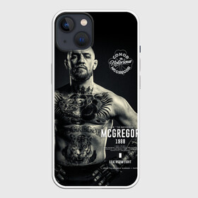 Чехол для iPhone 13 с принтом Конор Макгрегор в Тюмени,  |  | conor mcgregor | mma | ssru | the notorious | ufc | боец | конор макгрегор | миксфайт | чемпион