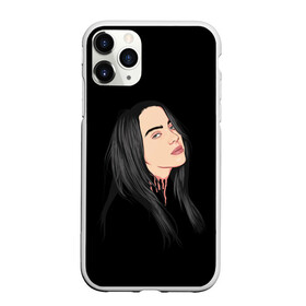 Чехол для iPhone 11 Pro Max матовый с принтом Billie Eilish в Тюмени, Силикон |  | Тематика изображения на принте: bad | billie | boy | boys | eilish | girl | girls | music | pop | rap | sad | trend | билли | грустно | девочка | девочки | девушка | мальчик | музыка | поп | рэп | тренд | эйлиш