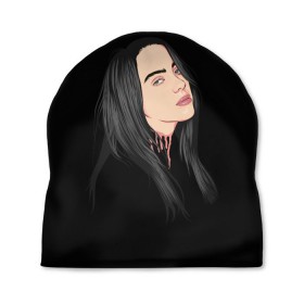 Шапка 3D с принтом Billie Eilish в Тюмени, 100% полиэстер | универсальный размер, печать по всей поверхности изделия | bad | billie | boy | boys | eilish | girl | girls | music | pop | rap | sad | trend | билли | грустно | девочка | девочки | девушка | мальчик | музыка | поп | рэп | тренд | эйлиш