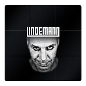 Магнитный плакат 3Х3 с принтом LINDEMANN в Тюмени, Полимерный материал с магнитным слоем | 9 деталей размером 9*9 см | Тематика изображения на принте: lindeman | lindemann | logo | music | pain | rammstein | rock | rumstein | till | группа | линдеман | линдеманн | лого | логотип | метал | музыка | пэйн | раммштайн | рамштаин | рамштайн | рок | символ | тилль