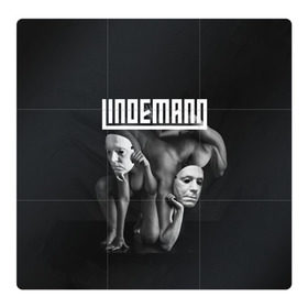 Магнитный плакат 3Х3 с принтом LINDEMANN в Тюмени, Полимерный материал с магнитным слоем | 9 деталей размером 9*9 см | Тематика изображения на принте: lindeman | lindemann | logo | music | pain | rammstein | rock | rumstein | till | группа | линдеман | линдеманн | лого | логотип | метал | музыка | пэйн | раммштайн | рамштаин | рамштайн | рок | символ | тилль