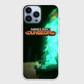 Чехол для iPhone 13 Pro Max с принтом MINECRAFT DUNGEONS в Тюмени,  |  | craft | creeper | dungeon | dungeons | earth | game | logo | mine | minecraft | minecraft dungeons | mobile | online | дунгеонс | земля | зомби | игра | крипер | лого | майкрафт | майнкрафт | онлайн | подземелье