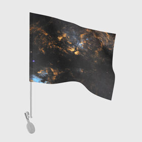 Флаг для автомобиля с принтом Космическое небо в Тюмени, 100% полиэстер | Размер: 30*21 см | galaxy | nebula | space | star | абстракция | вселенная | галактика | звезда | звезды | космический | планеты