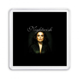 Магнит 55*55 с принтом Nightwish в Тюмени, Пластик | Размер: 65*65 мм; Размер печати: 55*55 мм | metal | nightwish | symphonic metal | tarja | tarja turunen | turunen | метал | найтвиш | симфоник метал | тарья | турунен