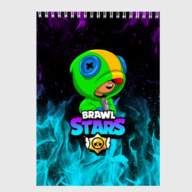 Скетчбук с принтом BRAWL STARS LEON ЛЕОН в Тюмени, 100% бумага
 | 48 листов, плотность листов — 100 г/м2, плотность картонной обложки — 250 г/м2. Листы скреплены сверху удобной пружинной спиралью | brawl stars | bull | colt | crow | leon | stars | берли | бо | брок | ворон | джесси | динамайк | дэррил | кольт | леон | мортис | нита | пайпер | пенни | поко | пэм | рикошет | спайк | фрэнк | шелли | эль примо