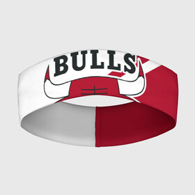 Повязка на голову 3D с принтом Chicago Bulls Red White в Тюмени,  |  | bulls | chicago | chicago bulls | nba | баскетбол | буллз | нба | чикаго | чикаго буллз