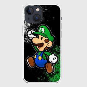 Чехол для iPhone 13 mini с принтом Luigis Mansion в Тюмени,  |  | game | luigis mansion | mario | nintendo | видеоигра | игра | луиджи | марио | привидение | призрак