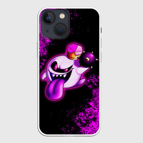 Чехол для iPhone 13 mini с принтом Luigis Mansion в Тюмени,  |  | game | luigis mansion | mario | nintendo | видеоигра | игра | луиджи | марио | привидение | призрак