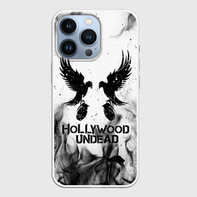 Чехол для iPhone 13 Pro с принтом HOLLYWOOD UNDEAD в Тюмени,  |  | deuce | hollywood undead | hu | j dog | shady jeff | голливуд | голливудская нежить | даниэль мурильо | джордан террелл | джордж артур рейган | дилан альварес | мэттью сент клер | нежить