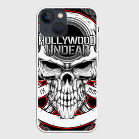 Чехол для iPhone 13 mini с принтом Hollywood Undead в Тюмени,  |  | been | bloody nose | california | hell | lyrics | music | octone | official | psalms | records | rock | song | to | vevo | video | кранккор | метал | рэп рок | электроник