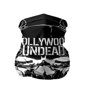 Бандана-труба 3D с принтом Hollywood Undead в Тюмени, 100% полиэстер, ткань с особыми свойствами — Activecool | плотность 150‒180 г/м2; хорошо тянется, но сохраняет форму | Тематика изображения на принте: been | bloody nose | california | hell | lyrics | music | octone | official | psalms | records | rock | song | to | vevo | video | кранккор | метал | рэп рок | электроник