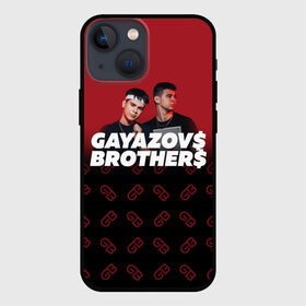 Чехол для iPhone 13 mini с принтом GAYAZOV BROTHER в Тюмени,  |  | Тематика изображения на принте: brother | brothers | hip | hop | music | new | rap | rnb | бали | брат | братья | вы меня все | гаязов | гаязовы | ильяс | кредо | музыка | новый | рнб | рэп | тимур | туман | хип | хоп | хочу