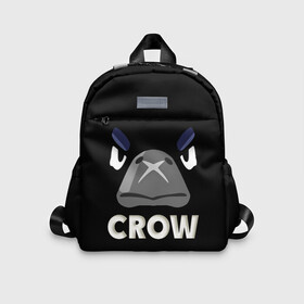 Детский рюкзак 3D с принтом Brawl Stars CROW в Тюмени, 100% полиэстер | лямки с регулируемой длиной, сверху петелька, чтобы рюкзак можно было повесить на вешалку. Основное отделение закрывается на молнию, как и внешний карман. Внутри дополнительный карман. По бокам два дополнительных кармашка | brawl | brawl stars | crow | leon | stars | бравл | бравл старс | браво старс | ворон | ворона | игра | компьютерная | кров | леон | онлайн | старс