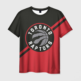 Мужская футболка 3D с принтом Toronto Raptors BR в Тюмени, 100% полиэфир | прямой крой, круглый вырез горловины, длина до линии бедер | Тематика изображения на принте: nba | raptors | toronto | toronto raptors | баскетбол | нба | рэпторс | торонто | торонто рэпторс