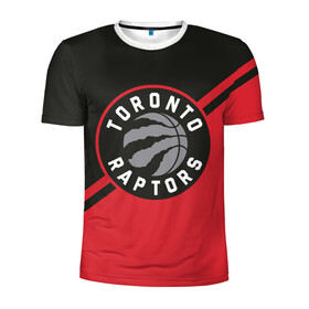Мужская футболка 3D спортивная с принтом Toronto Raptors BR в Тюмени, 100% полиэстер с улучшенными характеристиками | приталенный силуэт, круглая горловина, широкие плечи, сужается к линии бедра | Тематика изображения на принте: nba | raptors | toronto | toronto raptors | баскетбол | нба | рэпторс | торонто | торонто рэпторс