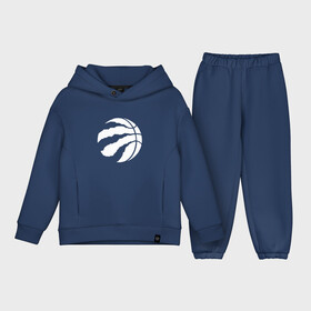 Детский костюм хлопок Oversize с принтом Toronto Raptors W в Тюмени,  |  | nba | raptors | toronto | toronto raptors | баскетбол | нба | рэпторс | торонто | торонто рэпторс