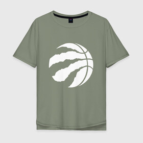 Мужская футболка хлопок Oversize с принтом Toronto Raptors W в Тюмени, 100% хлопок | свободный крой, круглый ворот, “спинка” длиннее передней части | Тематика изображения на принте: nba | raptors | toronto | toronto raptors | баскетбол | нба | рэпторс | торонто | торонто рэпторс