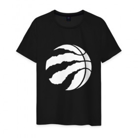 Мужская футболка хлопок с принтом Toronto Raptors W в Тюмени, 100% хлопок | прямой крой, круглый вырез горловины, длина до линии бедер, слегка спущенное плечо. | nba | raptors | toronto | toronto raptors | баскетбол | нба | рэпторс | торонто | торонто рэпторс