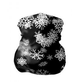 Бандана-труба 3D с принтом Волшебство Нового года в Тюмени, 100% полиэстер, ткань с особыми свойствами — Activecool | плотность 150‒180 г/м2; хорошо тянется, но сохраняет форму | bells | christmas | claus | jingle | merry | santa | vevo | год | дед | клаус | мороз | новый | олени | олень | рождество | санта | снеговик | снежинки | узор