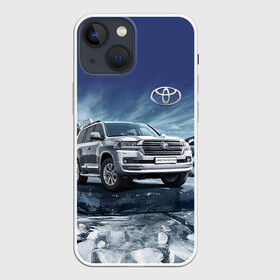 Чехол для iPhone 13 mini с принтом Land Cruiser 200 в Тюмени,  |  | land cruiser 200 | toyota | авто | автомобиль | автопробег | автоспорт | антарктида | арктика | внедорожники | ралли | спорткар | экстрим