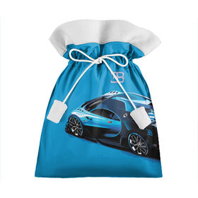 Подарочный 3D мешок с принтом Bugatti в Тюмени, 100% полиэстер | Размер: 29*39 см | bugatti | car | italy | motorsport | prestige | автомобиль | автоспорт | бугатти | италия | престиж