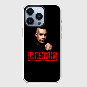 Чехол для iPhone 13 Pro с принтом Lindemann + LM (спина) в Тюмени,  |  | lindemann | metall | till | линдеманн | металл | тиль | тиль линдеманн