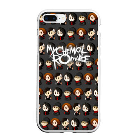 Чехол для iPhone 7Plus/8 Plus матовый с принтом My Chemical Romance в Тюмени, Силикон | Область печати: задняя сторона чехла, без боковых панелей | gerard way | mcr | my chemical romance | альтернативный | группа | джерард уэй | май кемикал романс | мкр | мой химический роман | мхр | мцр | панк | поп | поппанк | рок | рэй торо