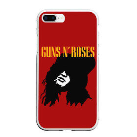 Чехол для iPhone 7Plus/8 Plus матовый с принтом Guns n roses в Тюмени, Силикон | Область печати: задняя сторона чехла, без боковых панелей | axl rose | geffen records | gnr | guns | rock | roses | slash | гансы | пистолеты | розы | рок | слеш | эксл роуз