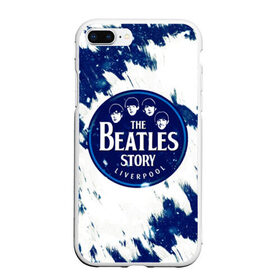 Чехол для iPhone 7Plus/8 Plus матовый с принтом The Beatles в Тюмени, Силикон | Область печати: задняя сторона чехла, без боковых панелей | Тематика изображения на принте: beatles | the beatles | битлз | битлс | музыка