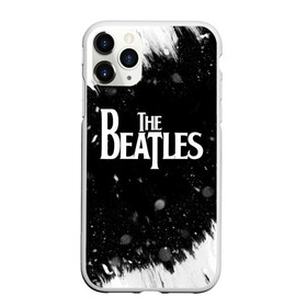 Чехол для iPhone 11 Pro матовый с принтом The Beatles BW в Тюмени, Силикон |  | beatles | rock | the beatles | битлз | битлс | музыка | рок