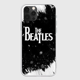 Чехол для iPhone 12 Pro Max с принтом The Beatles BW в Тюмени, Силикон |  | Тематика изображения на принте: beatles | rock | the beatles | битлз | битлс | музыка | рок