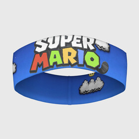 Повязка на голову 3D с принтом Super Mario в Тюмени,  |  | concept art | enemies | first level | fungus | game art | kirbys adventure | luigi’s mansion | mario | mario bros | minimalism | pixels | super mario | super mario 2 | марио