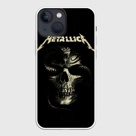Чехол для iPhone 13 mini с принтом Metallica в Тюмени,  |  | heavy metal | metal | metallica | гитара | группы | метал | металлика | музыка | рок | трэш метал | хєви метал