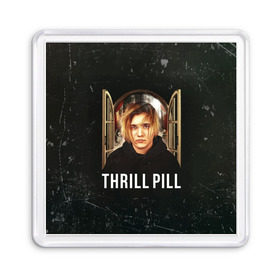 Магнит 55*55 с принтом THRILL PILL - Грустная Песня в Тюмени, Пластик | Размер: 65*65 мм; Размер печати: 55*55 мм | fuelle | logo | music | noir | pil | pill | rap | raper | symbol | thril | thrill | tril | trill | дамб | лого | музыка | пил | пилл | рэп | рэппер | сам | символ | трил | трилл | тхрил | тхрилл | фотографии | щит