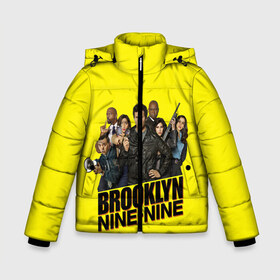 Зимняя куртка для мальчиков 3D с принтом Brooklyn Nine-Nine в Тюмени, ткань верха — 100% полиэстер; подклад — 100% полиэстер, утеплитель — 100% полиэстер | длина ниже бедра, удлиненная спинка, воротник стойка и отстегивающийся капюшон. Есть боковые карманы с листочкой на кнопках, утяжки по низу изделия и внутренний карман на молнии. 

Предусмотрены светоотражающий принт на спинке, радужный светоотражающий элемент на пуллере молнии и на резинке для утяжки | 9 9 | 99 | andy | beatriz | brooklyn | detective | diaz | jake | nine nine | peralta | rosa | samberg | stephanie | беатрис | бруклин | детектив | джейк | перальта | роза | стефани | сэмберг | энди