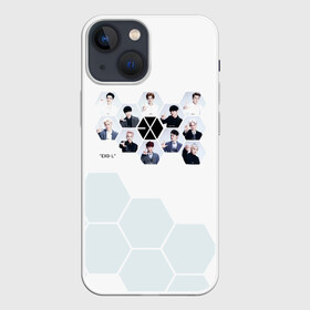 Чехол для iPhone 13 mini с принтом EXO в Тюмени,  |  | d.o | exo | exo cbx | exo k | exo m | exo sc | k pop | kpop | mama | бэкхён | ехо | к поп | кпоп | крис | кхаи | лухан | лэй | пэкхён | сехун | сиумин | сухо | тао | чханёль | чхен | эхо