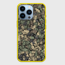 Чехол для iPhone 13 Pro с принтом Камуфляж Зеленый Слоник в Тюмени,  |  | лица | лицо | милитари | паттрен | слон | фильм | хаки