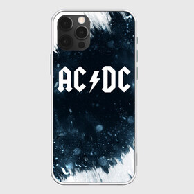 Чехол для iPhone 12 Pro Max с принтом AC DC в Тюмени, Силикон |  | Тематика изображения на принте: ac | ac dc | dc | music | rock | рок