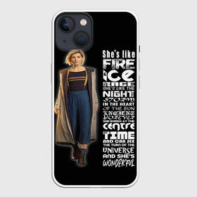 Чехол для iPhone 13 с принтом Доктор Кто в Тюмени,  |  | bbc | dimension | dr who | jenna coleman | jodie whittaker | matt smith | relative | resolution | space | tardis | the doctor | time | галлифрей | джоди уиттакер | доктор кто | тардис