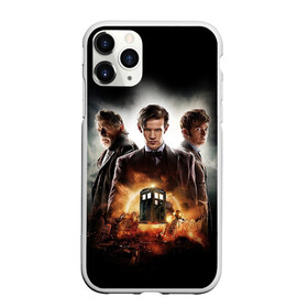 Чехол для iPhone 11 Pro матовый с принтом Доктор Кто в Тюмени, Силикон |  | bbc | dimension | dr who | jenna coleman | jodie whittaker | matt smith | relative | resolution | space | tardis | the doctor | time | галлифрей | джоди уиттакер | доктор кто | тардис