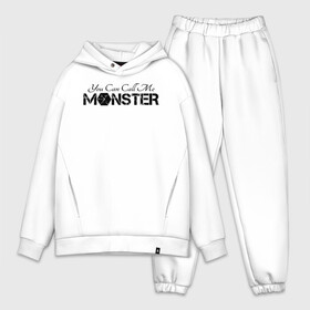 Мужской костюм хлопок OVERSIZE с принтом You can call me monster в Тюмени,  |  | d.o | exo | exo cbx | exo k | exo m | exo sc | k pop | kpop | mama | бэкхён | ехо | к поп | кпоп | крис | кхаи | лухан | лэй | пэкхён | сехун | сиумин | сухо | тао | чханёль | чхен | эхо