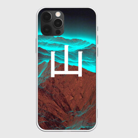 Чехол для iPhone 12 Pro Max с принтом Горы в Тюмени, Силикон |  | vaporwave | горы | иероглиф | япония