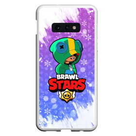 Чехол для Samsung S10E с принтом Новогодний Brawl Stars Leon #4 в Тюмени, Силикон | Область печати: задняя сторона чехла, без боковых панелей | 2020 | brawl | brawl stars | christmas | leon | new year | stars | бравл старс | брол старс | леон | новогодний | новый год | рождество