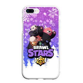 Чехол для iPhone 7Plus/8 Plus матовый с принтом Новогодний Brawl Stars Nita в Тюмени, Силикон | Область печати: задняя сторона чехла, без боковых панелей | 2020 | brawl | brawl stars | christmas | new year | nita | stars | бравл старс | брол старс | нита | новогодний | новый год | рождество