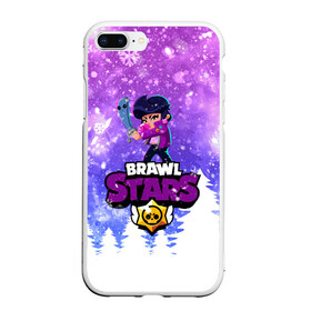 Чехол для iPhone 7Plus/8 Plus матовый с принтом Новогодний Brawl Stars Bibi в Тюмени, Силикон | Область печати: задняя сторона чехла, без боковых панелей | Тематика изображения на принте: 2020 | bibi | brawl | brawl stars | christmas | new year | stars | биби | бравл старс | брол старс | новогодний | новый год | рождество