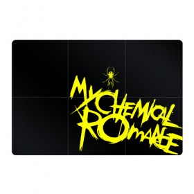 Магнитный плакат 3Х2 с принтом My Chemical Romance в Тюмени, Полимерный материал с магнитным слоем | 6 деталей размером 9*9 см | 