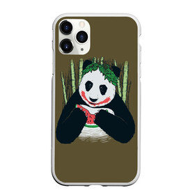 Чехол для iPhone 11 Pro матовый с принтом Panda в Тюмени, Силикон |  | animal | арбуз | бамбук | животное | панда